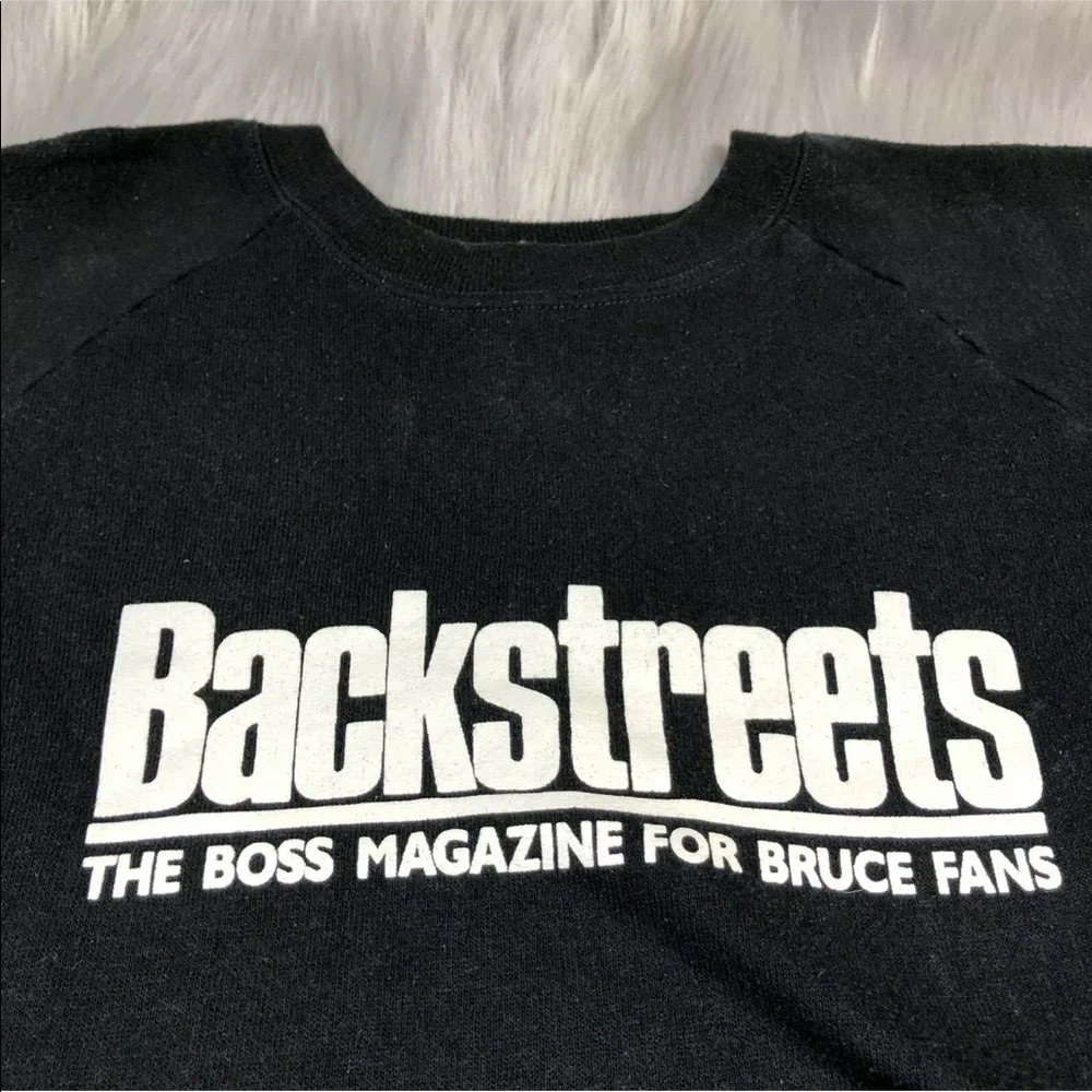Vintage Backstreets Magazine Bruce Springsteen Sweater